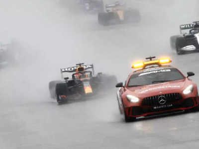 F1: Rain forces suspension of Belgian Grand Prix start