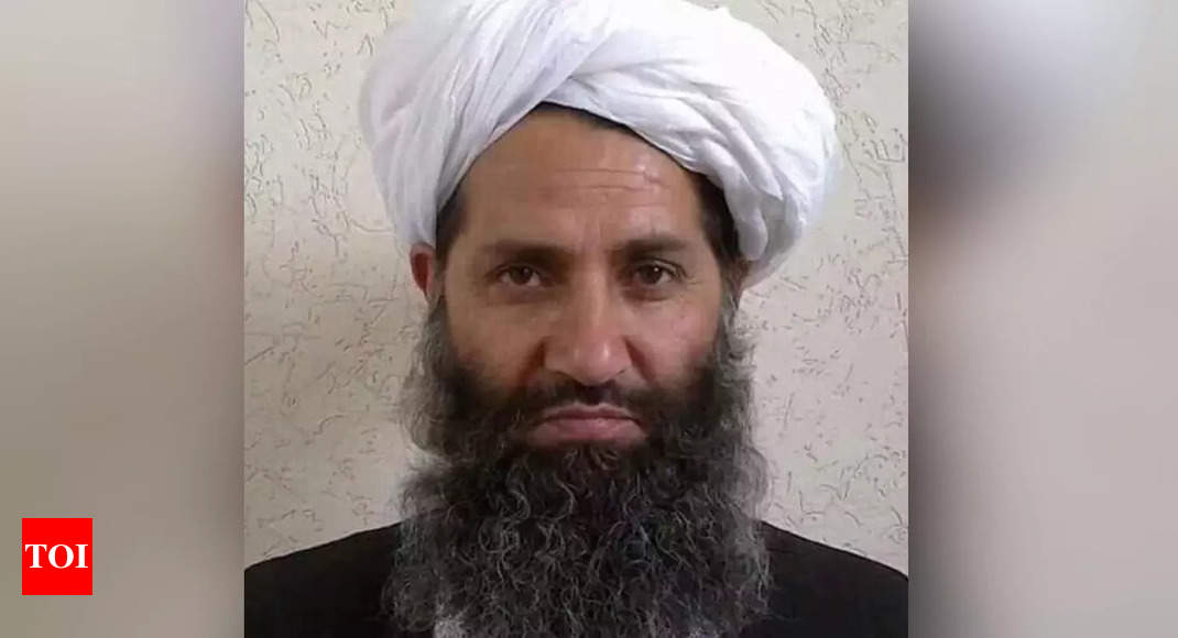 Taliban supreme leader Hibatullah Akhundzada in Afghanistan: Spokesman