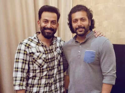 When actors Prithiviraj and Jayam Ravi caught up | Tamil Movie News ...