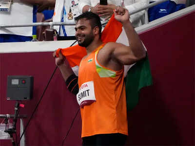The nation is proud of Sumit Antil's record-breaking performance in the Paralympics, says PM Modi