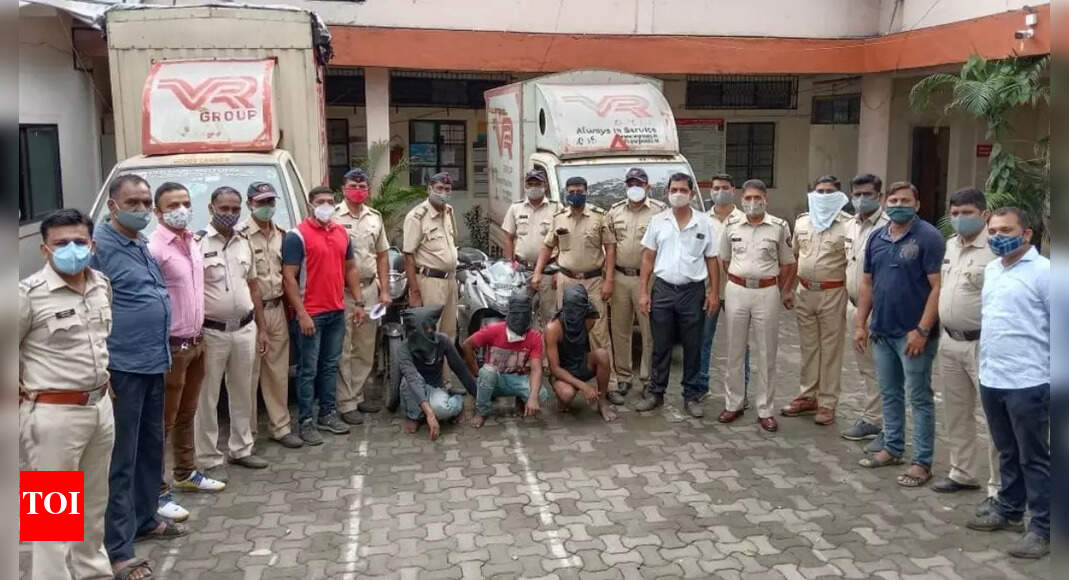 Maharashtra: Three held in Bhiwandi, vehicles worth over Rs 12 lakh ...