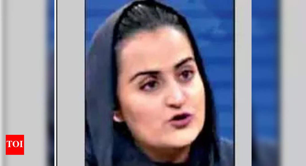 Female TV anchor who interviewed Taliban spokesman leaves Afghanistan ...
