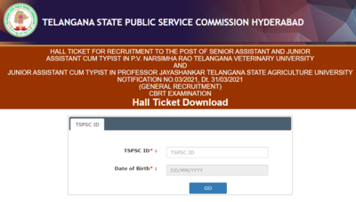 TSPSC Hall Ticket 2021 for JA and SA exams released, here's download link