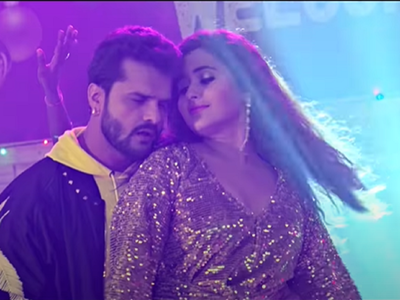 'Baapji': Khesari Lal Yadav and Kajal Raghwani's new song 'Tu Jhoothi Tera Pyaar Jhootha' is out!