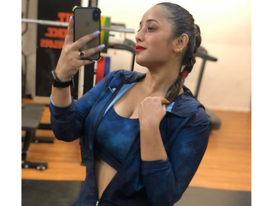 Photos: Rani Chatterjee hits the gym after a month