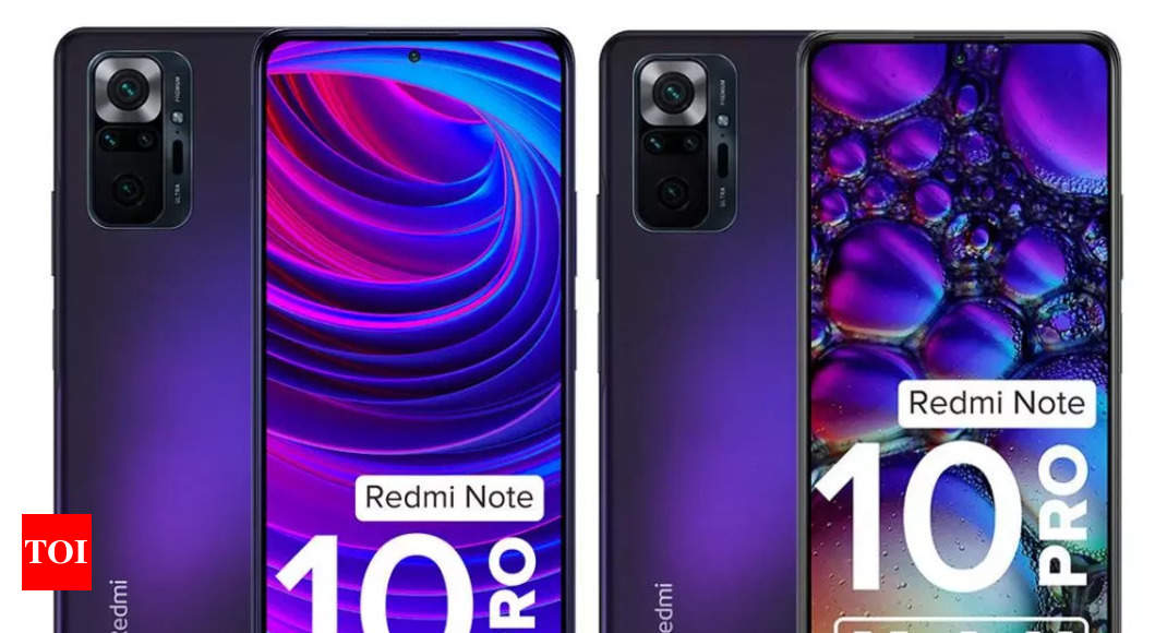 Redmi Note 10 Pro and Note 10 Pro Max Dark Nebula colour variant launched:  Price, specs and more - Times of India