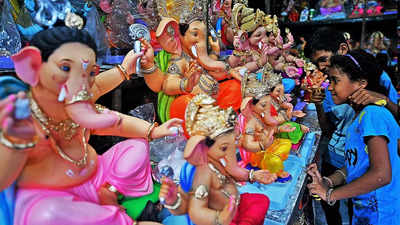 Mumbai: Eco-friendly Ganesha idols in more demand over 2020