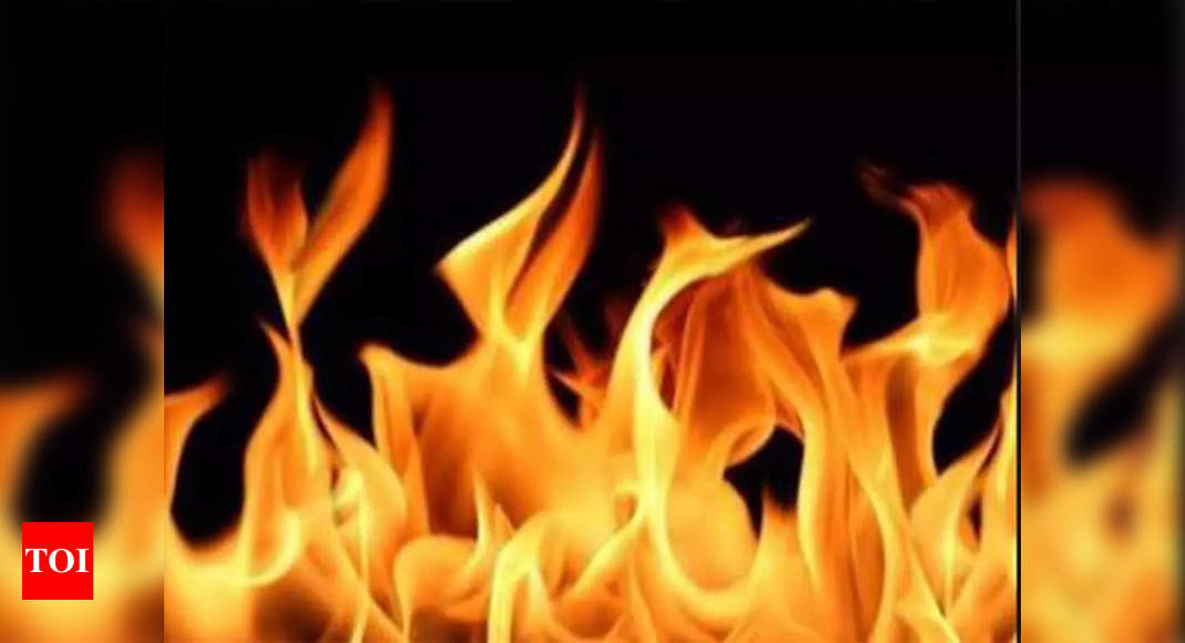 Chennai: Fire breaks out at clothes showroom