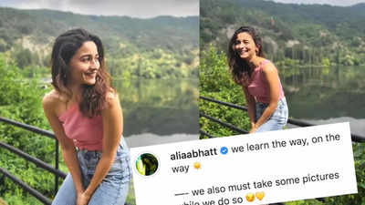 Alia Bhatt shares sunkissed pictures, flaunts her ‘golden’ glow on social media