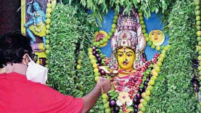 Kanaka Durga temple readies for Dasara in Vijayawada
