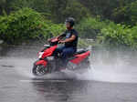 New Delhi: Pictures of waterlogging caused by heavy rain