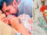 Kishwer and Suyyash receive warm welcome as they bring their newborn baby boy home