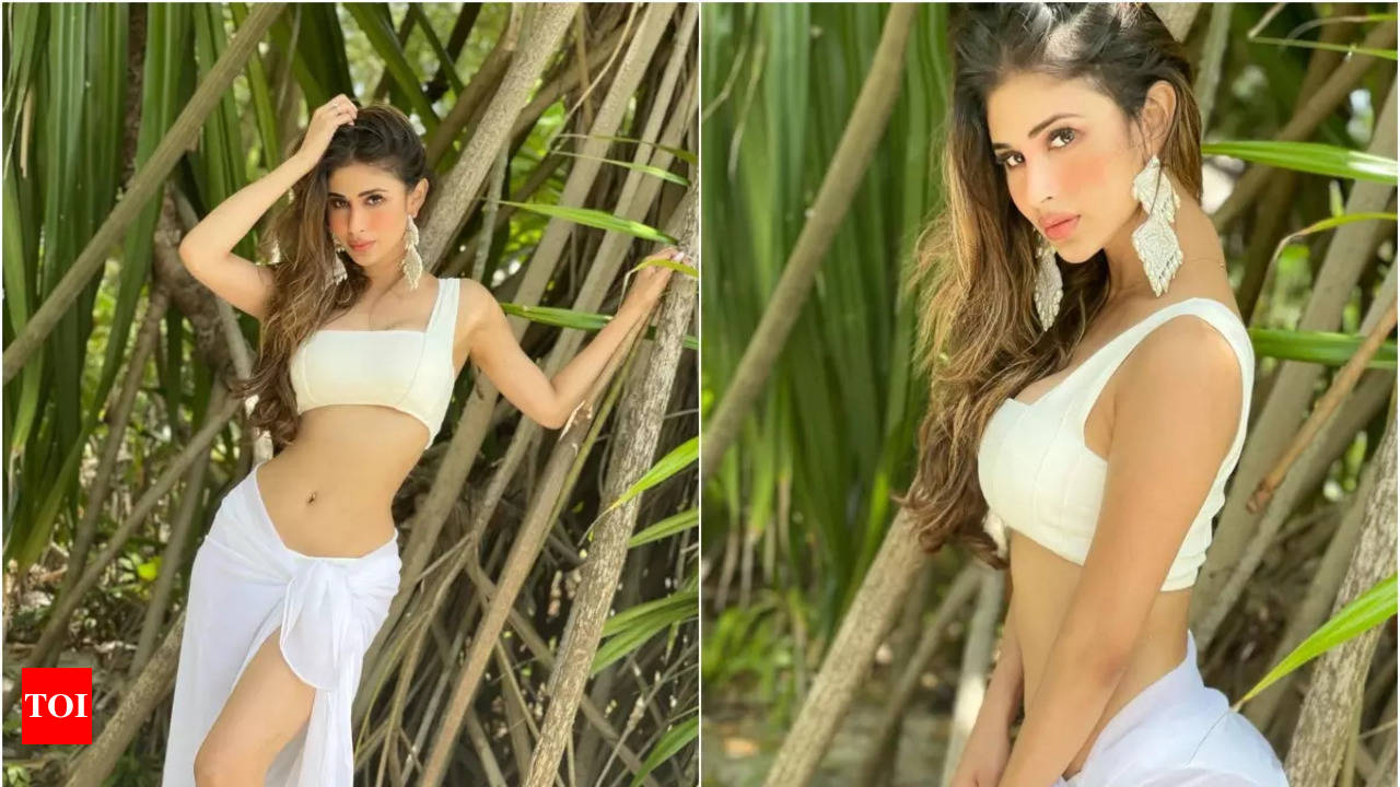 Mouni Roy raises the temperature on the Internet as she shows off her toned  midriff- pics | Hindi Movie News - Times of India