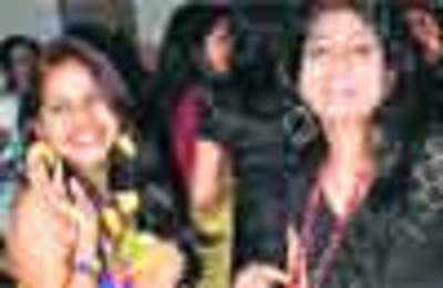 Students of the MBA department of a city college party hard on their farewell bash in Nagpur