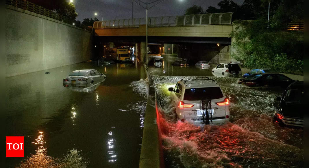 New York City mayor declares state of emergency after record-breaking rain