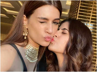 Remembering School Days! When Kriti Sanon looked after younger sister Nupur