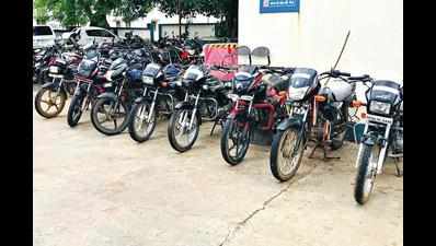 Bikes stolen in Gujarat sold for a pittance in MP