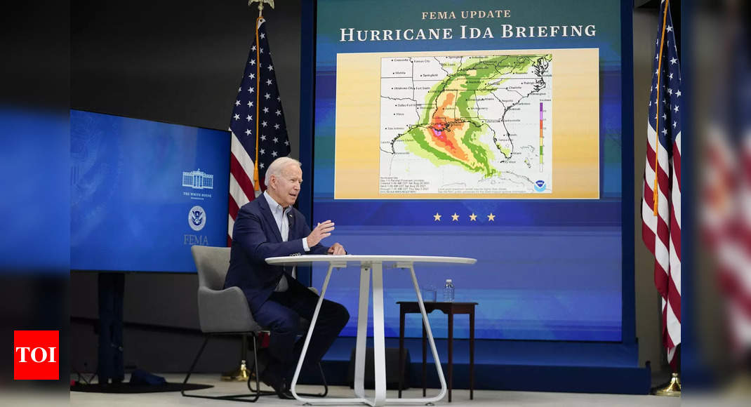 Biden says Ida, wildfires show 'climate crisis' has struck