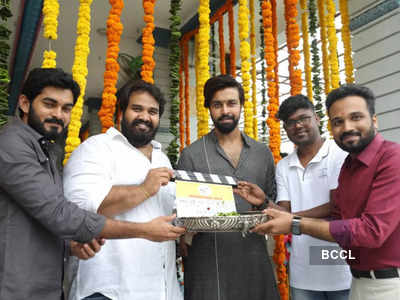 Kalyaan Dhev's upcoming film with M ‪Kumaraswamy Naidu launched in Hyderabad, see pics