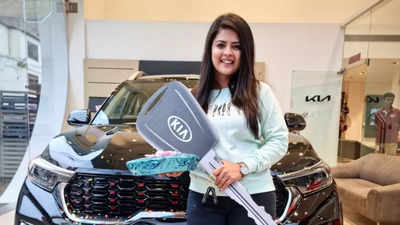 Mansi Joshi gifts herself a swanky car; see pic