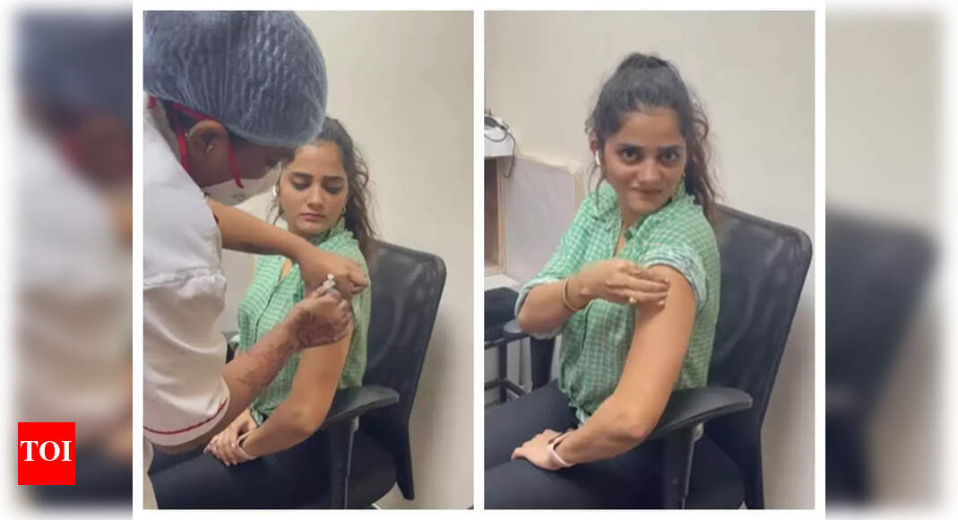 Bhagyashree Mote receives her second dose of the Covid19 vaccine; says