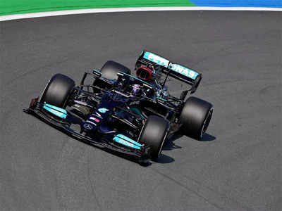 Hamilton leads Verstappen in disrupted Dutch GP practice