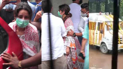 Heartbreaking! Inconsolable Shehnaaz Gill screams 'Sidharth' as she rushes towards ambulance carrying actor's mortal remains