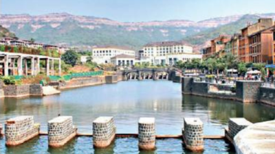 Lavasa is situated in the Sahyadri Mountains. It was built as India's first  planned hill destination and resembles the town of Portofino in Italy.  Lavasa is located in the district of Pune,