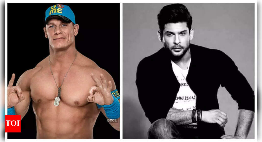 John Cena pays a tribute to Sidharth Shukla