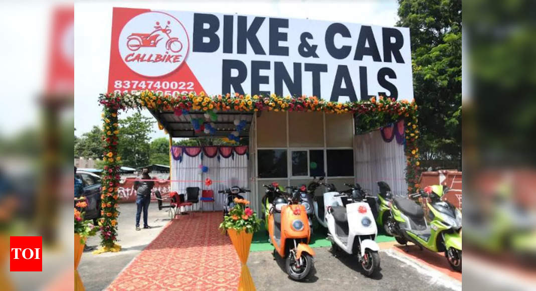 Andhra Pradesh ECars and EBikes on rent at railway station in