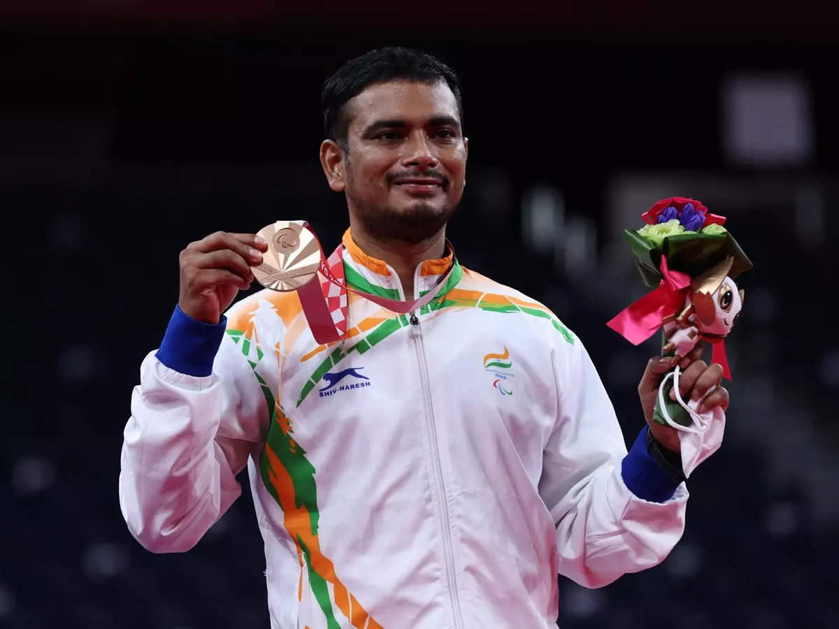 Was determined to win first game against Fujihara, says bronze medallist Manoj  Sarkar | Tokyo Paralympics News - Times of India