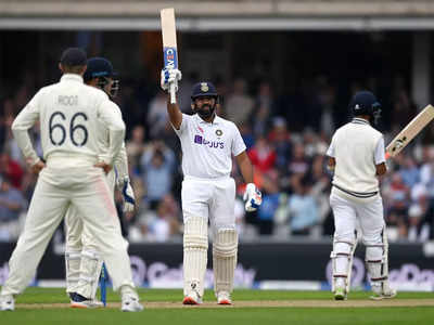 India Vs England 4th Test Calm Rohit Sharma Scores First Overseas Ton To Set Up An Engrossing Fourth Day Cricket News Times Of India