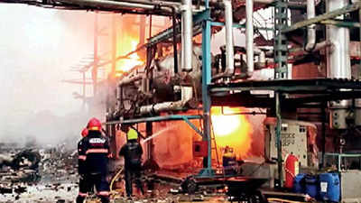 Explosion and fire kill two, injure six in Palghar's Boisar factory