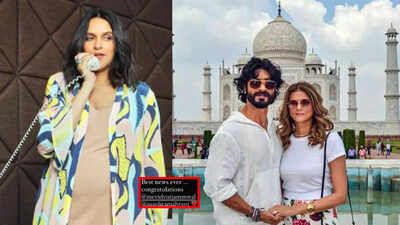 Confirmed! Vidyut Jammwal and Nandita Mahtani engaged, Neha Dhupia says, 'best news ever'
