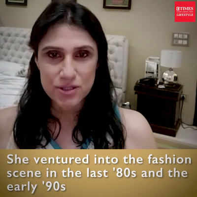 Designer Rina Dhaka reminisces her journey in fashion