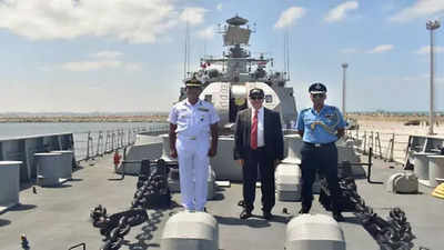 Indian Naval Ship Tabar reaches Alexandria, Egypt as part of overseas deployment