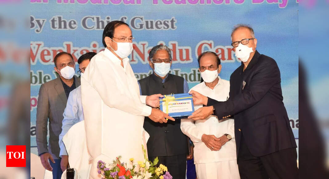 Medical education and treatment should be affordable, says Vice President Naidu