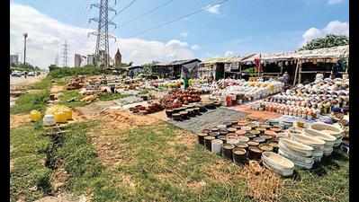 Nurseries, shops, markets and waste: Squatters choke Gurugram’s green belts