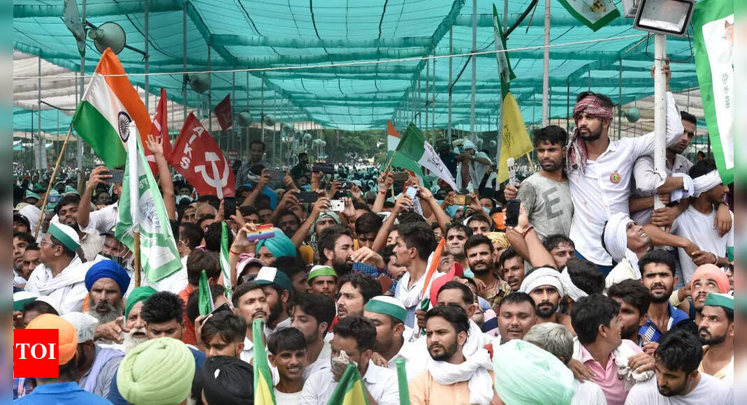 Kisan mahapanchayat, attended by over a lakh, calls for Bharat bandh on September 27