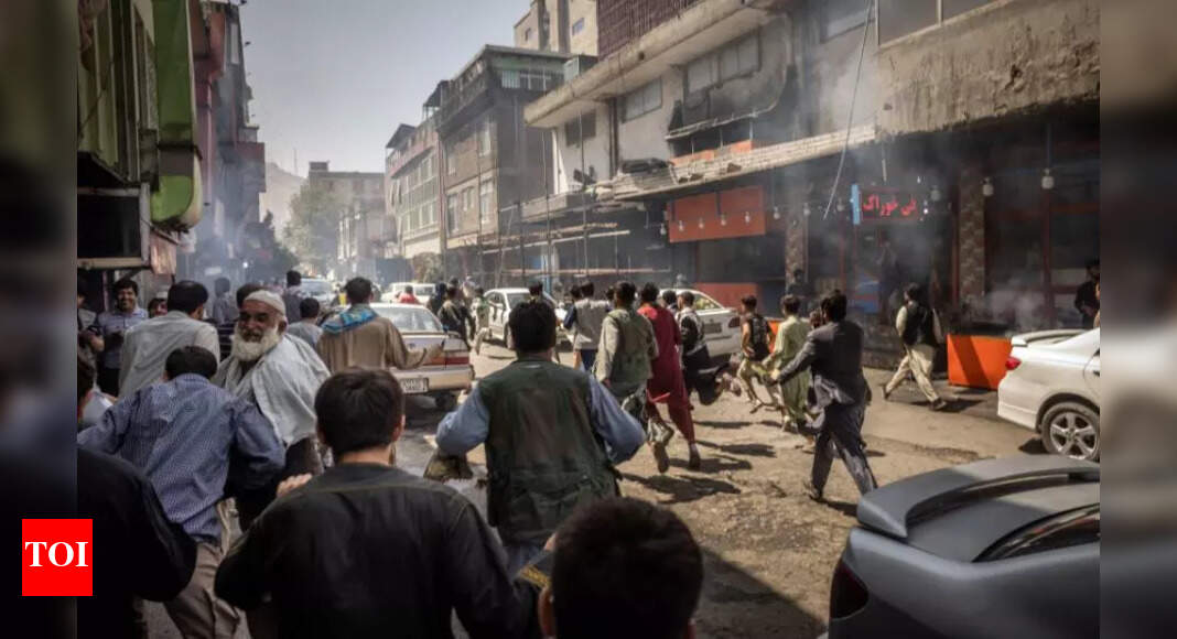 Afghan live: Taliban stop planes of evacuees from leaving