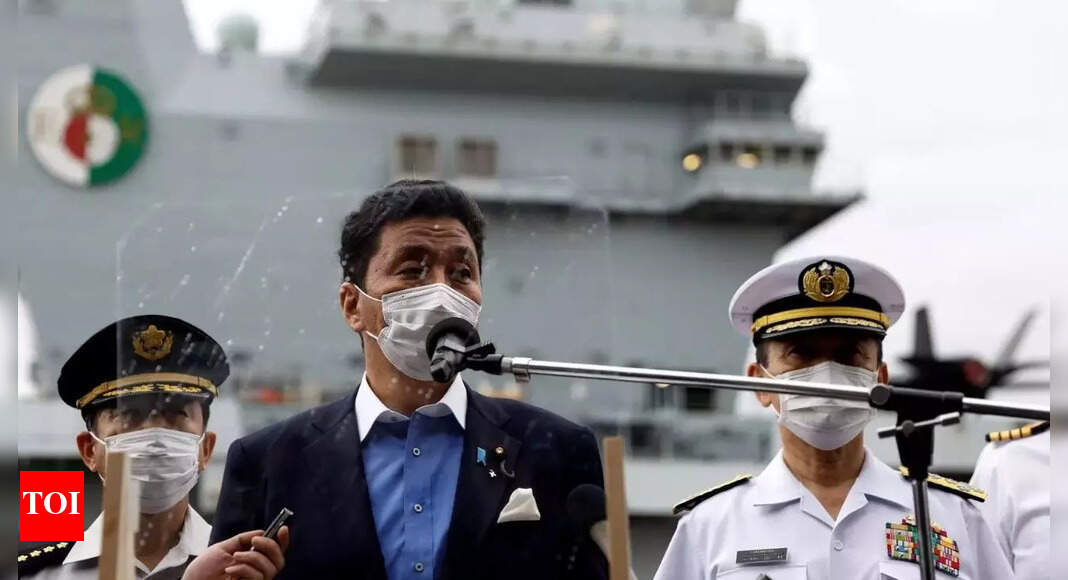 Britain shows off Queen Elizabeth aircraft carrier to anxious Japan