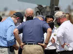 US President Joe Biden visits hurricane-battered Louisiana