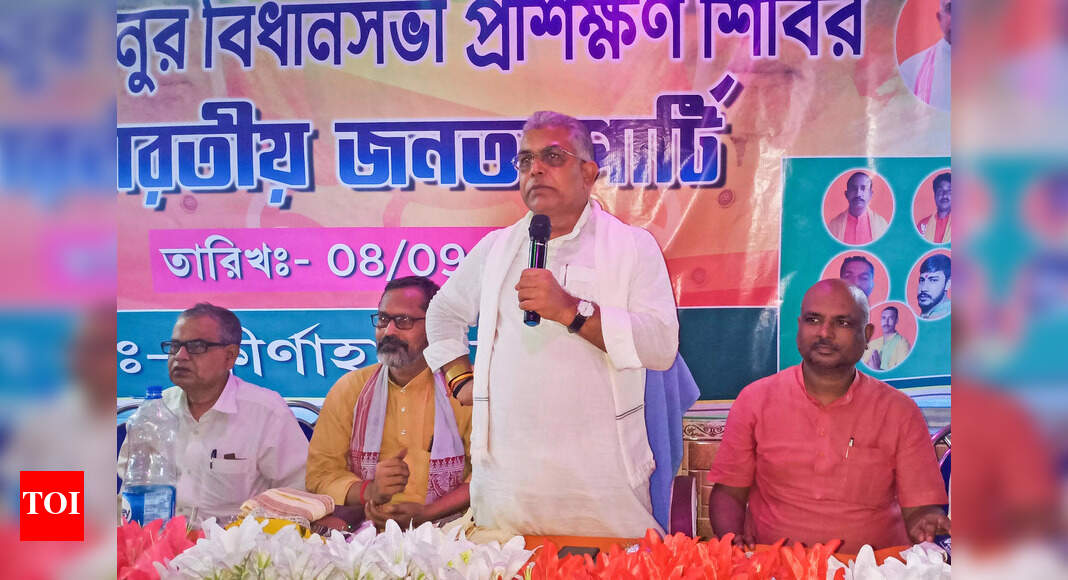 West Bengal BJP may move court over Bhabanipur bypoll announcement: Dilip Ghosh