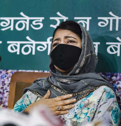 GOI expresses concern for Afghan people's rights but denies same to Kashmiris: Mehbooba Mufti