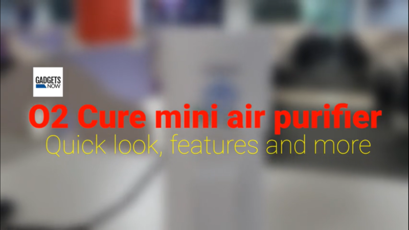 O2 Cure Mini air purifier: Quick look, features and more | Gadgets Now