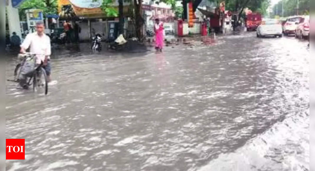 Why does Shankar Nagar get waterlogged after every rain? | Nagpur News ...