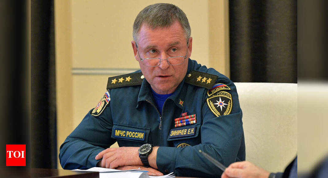 , Russia’s emergencies minister dies during drills, The World Live Breaking News Coverage & Updates IN ENGLISH