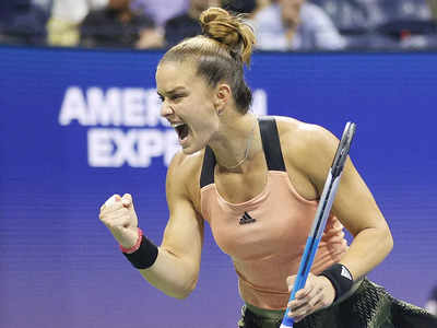 Rock-solid Maria Sakkari reaches US Open semi-final