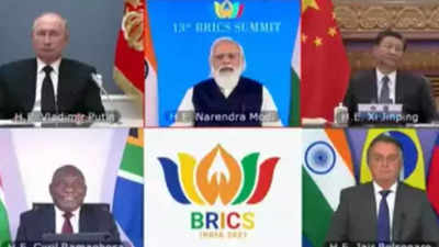 PM Narendra Modi chairs 13th Brics summit; talks about 4 Cs of Brics partnership