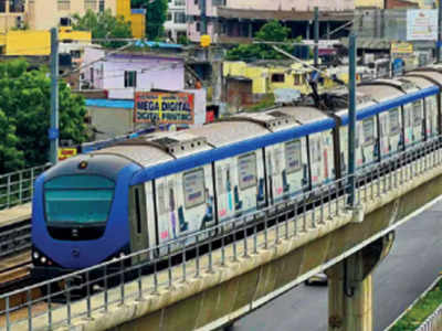 Chennai Metro News: Metro footfalls cross 1L, still just 15% of estimated  daily ridership | Chennai News - Times of India